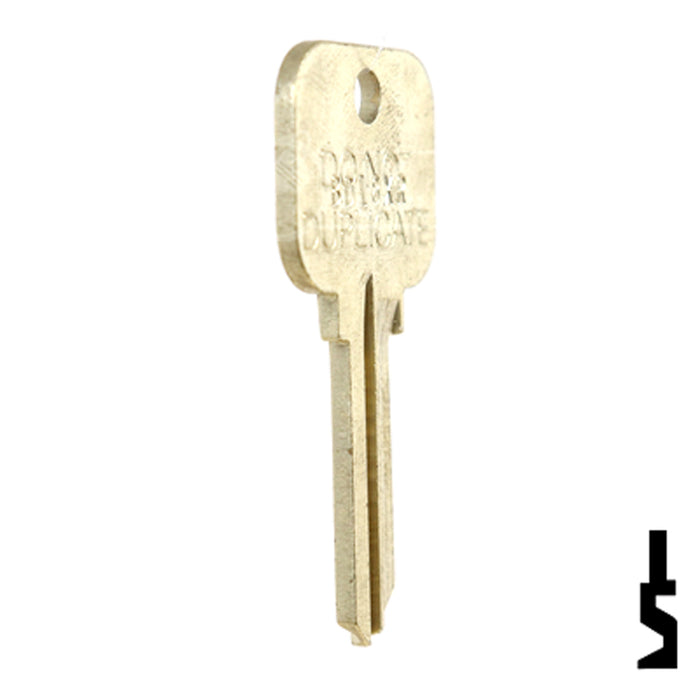 Uncut Key Blank | Master Padlock, Dexter | BD18XR Padlock Key Framon Manufacturing Company, Inc