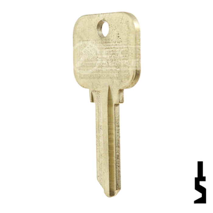 Uncut Key Blank | Master Padlock, Dexter | BD18XR Padlock Key Framon Manufacturing Company, Inc