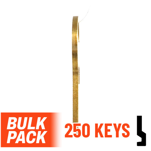 Uncut Key Blank | Master Padlock | M1 - 250 Pack by Ilco Padlock Key Ilco