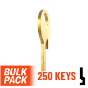 Uncut Key Blank | Master Padlock | M1 - 250 Pack by Ilco Padlock Key Ilco