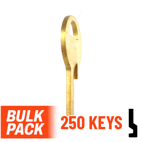 Uncut Key Blank | Master Padlock | M1 - 250 Pack by Ilco Padlock Key Ilco