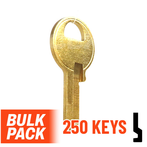 Uncut Key Blank | Master Padlock | M1 - 250 Pack by Ilco Padlock Key Ilco