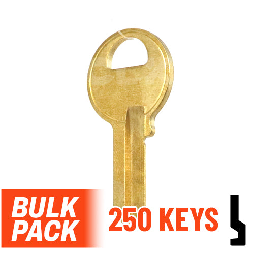 Uncut Key Blank | Master Padlock | M1 - 250 Pack by Ilco Padlock Key Ilco