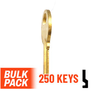 Uncut Key Blank | Master Padlock | M1 - 250 Pack by Ilco Padlock Key Ilco