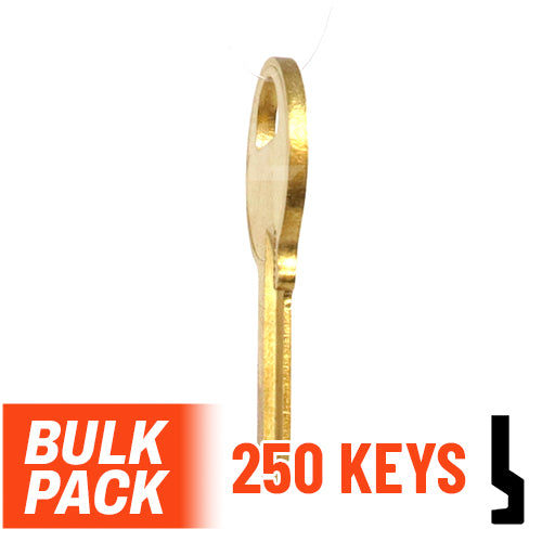 Uncut Key Blank | Master Padlock | M1 - 250 Pack by Ilco Padlock Key Ilco