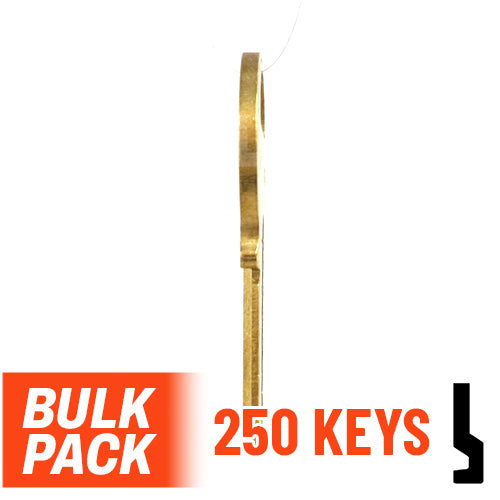 Uncut Key Blank | Master Padlock | M1 - 250 Pack by Ilco Padlock Key Ilco