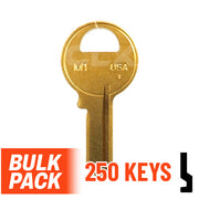 Uncut Key Blank | Master Padlock | M1 - 250 Pack by Ilco Padlock Key Ilco