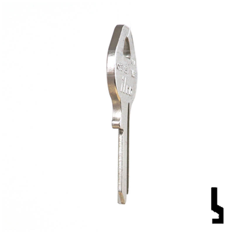 Uncut Key Blank | Master Padlock | M23 Padlock Key Ilco