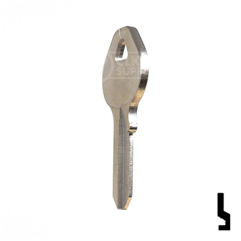 Uncut Key Blank | Master Padlock | M23 Padlock Key Ilco