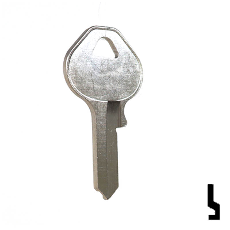 Uncut Key Blank | Master Padlock | M23 Padlock Key Ilco