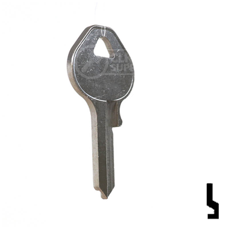 Uncut Key Blank | Master Padlock | M23 Padlock Key Ilco