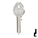 Uncut Key Blank | Master Padlock | MAS-12D, M4 Padlock Key JMA USA