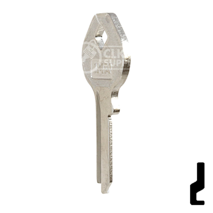 Uncut Key Blank | Master Padlock | MAS-12D, M4 Padlock Key JMA USA
