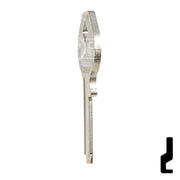Uncut Key Blank | Master Padlock | MAS-12D, M4 Padlock Key JMA USA