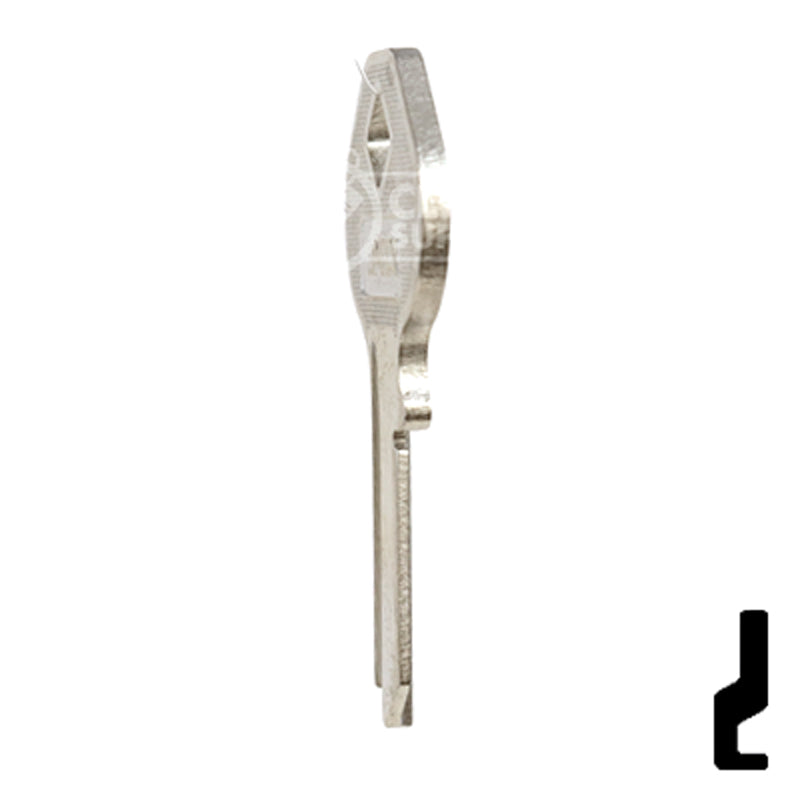 Uncut Key Blank | Master Padlock | MAS-12D, M4 Padlock Key JMA USA