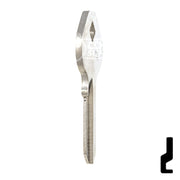 Uncut Key Blank | Master Padlock | MAS-12D, M4 Padlock Key JMA USA