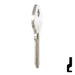 Uncut Key Blank | Master Padlock | MAS-12D, M4 Padlock Key JMA USA