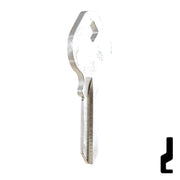 Uncut Key Blank | Master Padlock | MAS-12D, M4 Padlock Key JMA USA