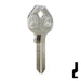 Uncut Key Blank | Master Padlock | MAS-12D, M4 Padlock Key JMA USA