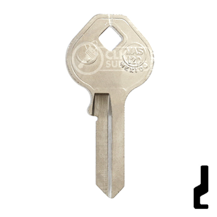 Uncut Key Blank | Master Padlock | MAS-12D, M4 Padlock Key JMA USA