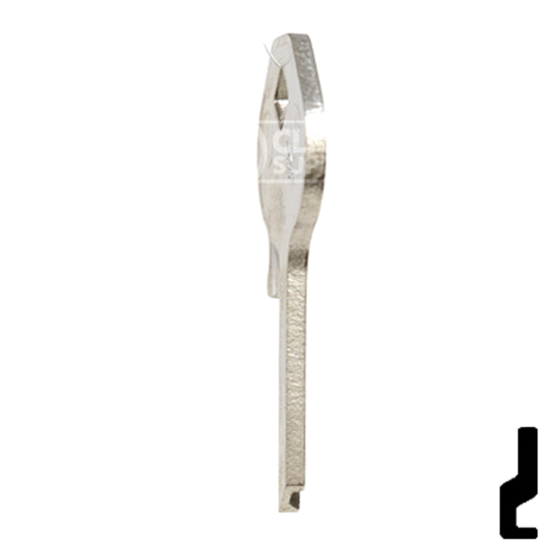 Uncut Key Blank | Master Padlock | MAS-12D, M4 Padlock Key JMA USA