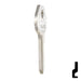Uncut Key Blank | Master Padlock | MAS-12D, M4 Padlock Key JMA USA