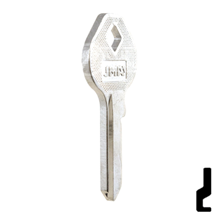 Uncut Key Blank | Master Padlock | MAS-12D, M4 Padlock Key JMA USA