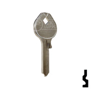 Uncut Key Blank | Mintcraft Padlock | 1643 Padlock Key Ilco