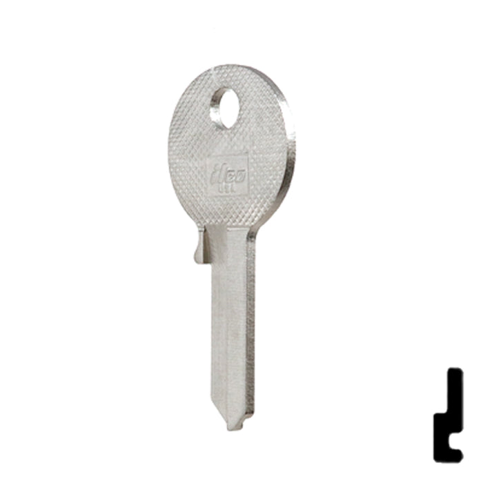 Uncut Key Blank | Padlock Key | X1054SC Padlock Key Ilco