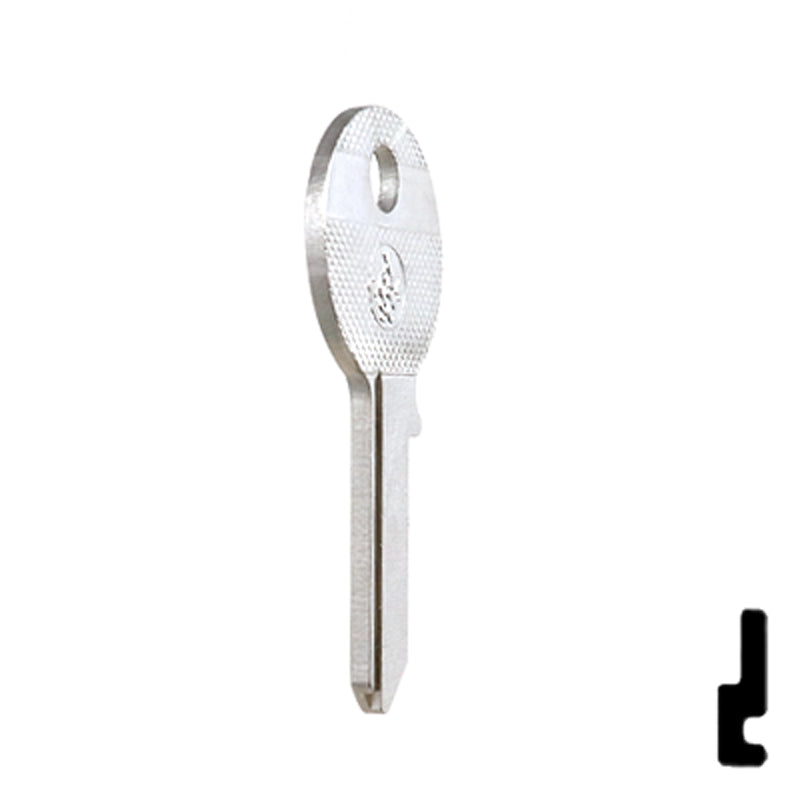 Uncut Key Blank | Padlock Key | X1054SC Padlock Key Ilco