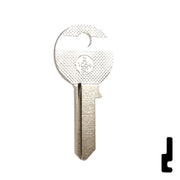 Uncut Key Blank | Padlock Key | X1054SC Padlock Key Ilco