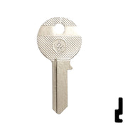 Uncut Key Blank | Padlock Key | X1054SC Padlock Key Ilco