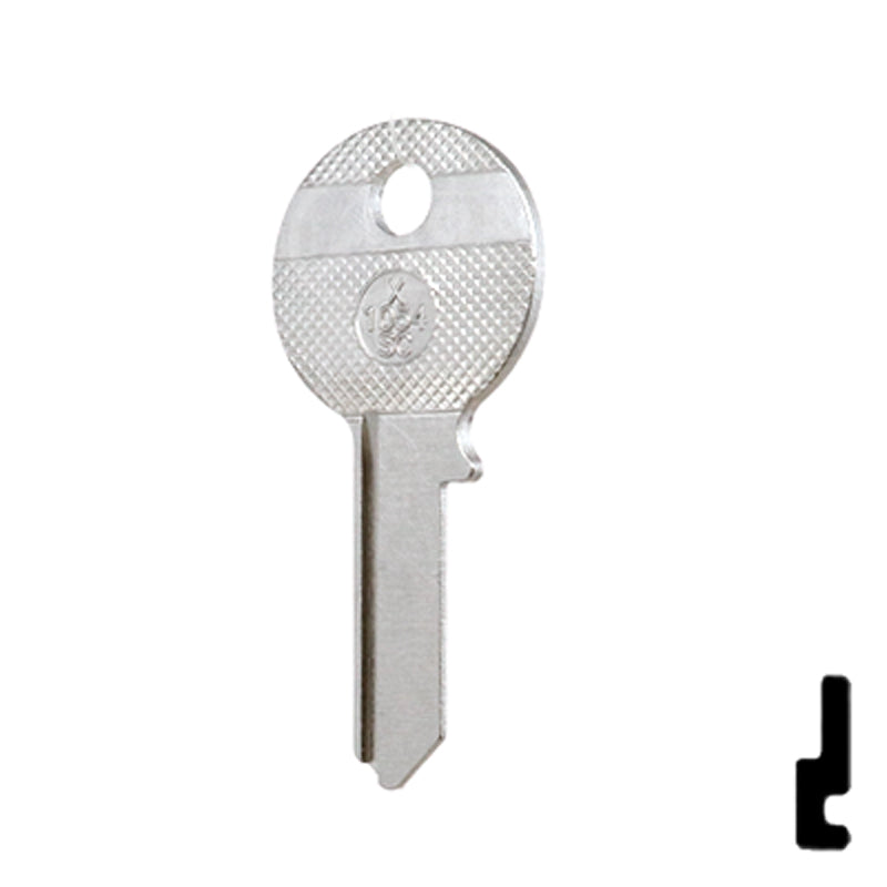 Uncut Key Blank | Padlock Key | X1054SC Padlock Key Ilco