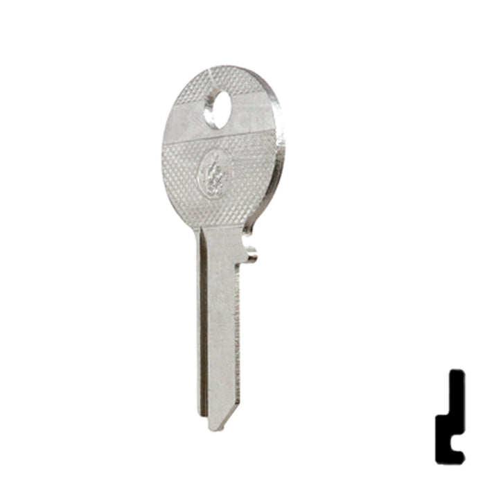Uncut Key Blank | Padlock Key | X1054SC Padlock Key Ilco
