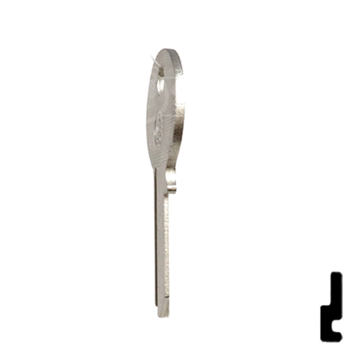 Uncut Key Blank | Padlock Key | X1054SC Padlock Key Ilco