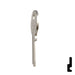Uncut Key Blank | Padlock Key | X1054SC Padlock Key Ilco