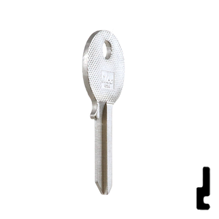 Uncut Key Blank | Padlock Key | X1054SC Padlock Key Ilco