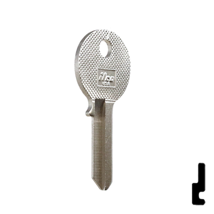 Uncut Key Blank | Padlock Key | X1054SC Padlock Key Ilco