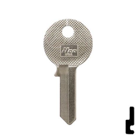 Uncut Key Blank | Padlock Key | X1054SC