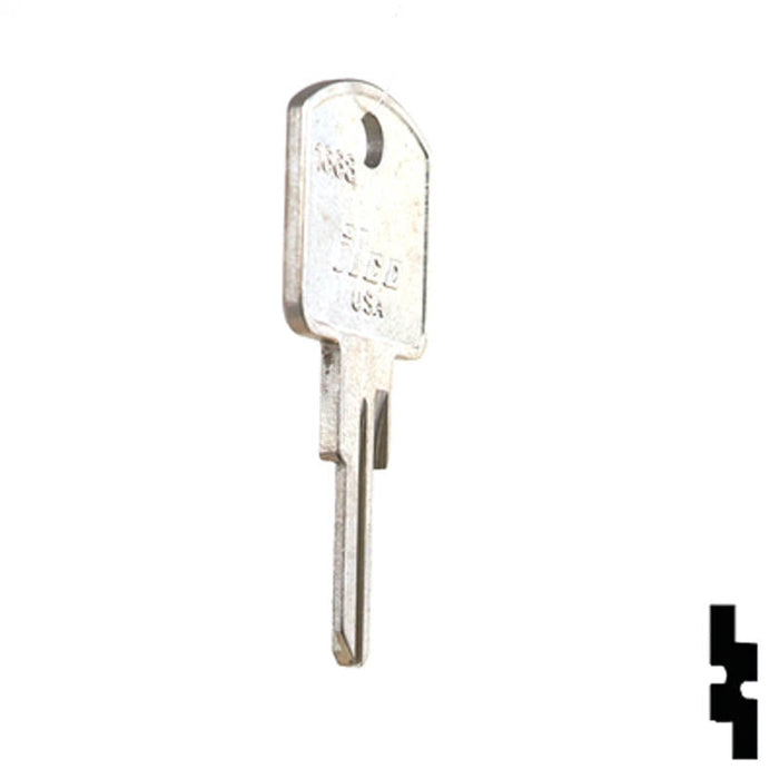 Uncut Key Blank | Richelieu | 1668 Padlock Key Ilco