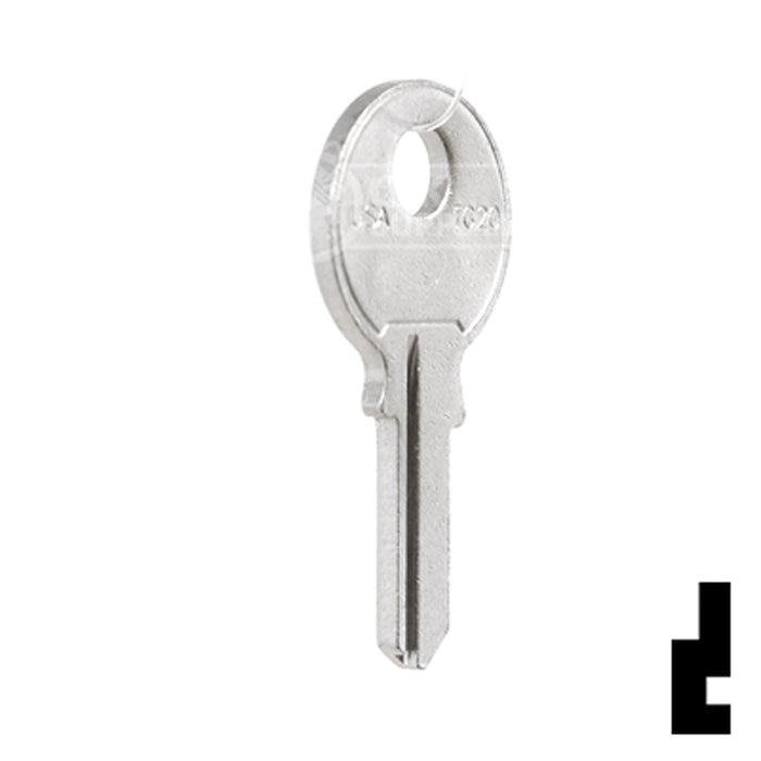 Uncut Key Blank | Tru-Guard | TG20 Padlock Key Ilco