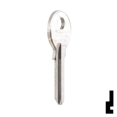 Uncut Key Blank | Tru-Guard | TG40 Padlock Key Ilco