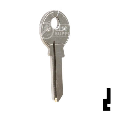 Uncut Key Blank | Tru-Guard | TG40 Padlock Key Ilco