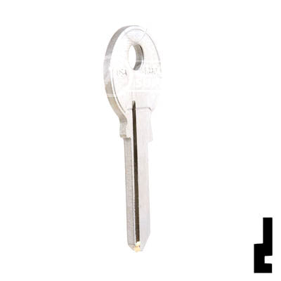 Uncut Key Blank | Tru-Guard | TG40 Padlock Key Ilco