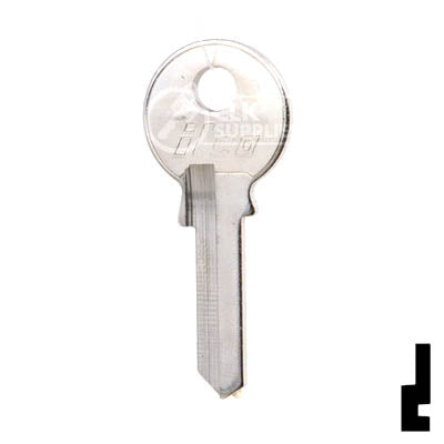 Uncut Key Blank | Tru-Guard | TG40 Padlock Key Ilco