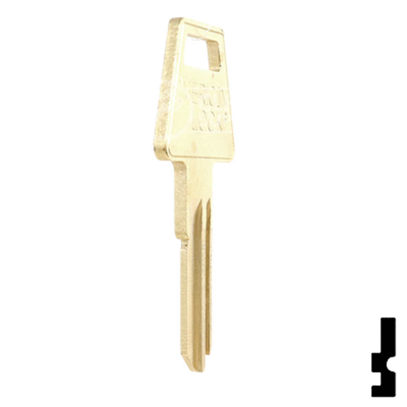 Uncut Key Blank | USA American Lock | AMAAK5BOX Padlock Key American Lock
