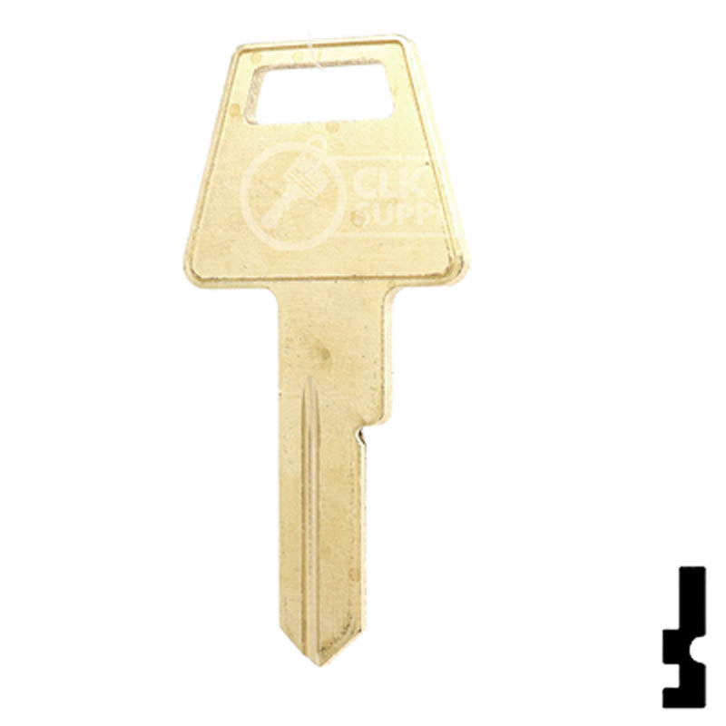 Uncut Key Blank | USA American Lock | AMAAK5BOX Padlock Key American Lock