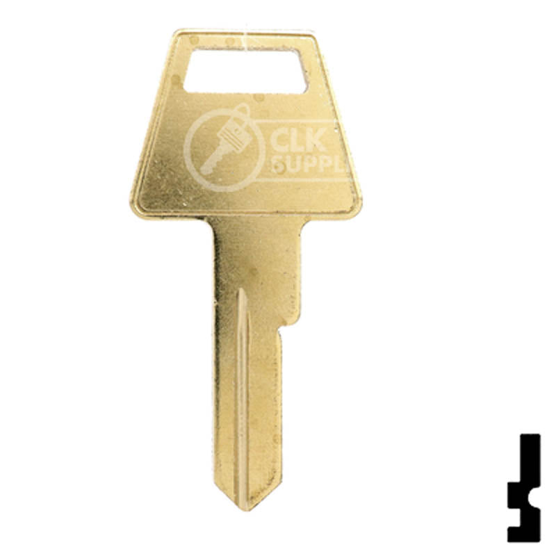 Uncut Key Blank | USA American Lock | AMAAK5BOX Padlock Key American Lock