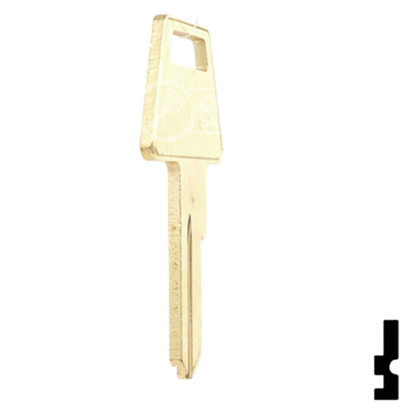 Uncut Key Blank | USA American Lock | AMAAK5BOX Padlock Key American Lock