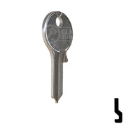 Uncut Key Blank | Viro | 1065C Padlock Key Ilco